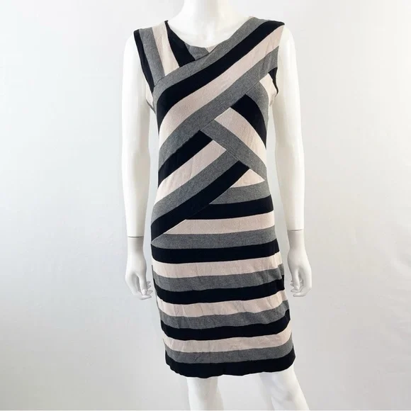 Ted Baker London | Dresses | Ted Baker London Multicolor Striped Caligo  Sleeveless Knit Dress Size 3 Us M | Poshmark